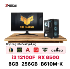 PC CPS X ASUS Gaming Intel i3 Gen 12 Kèm màn hình
