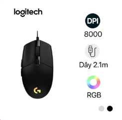 Chuột có dây Gaming Logitech G102 LightSync Gen 2